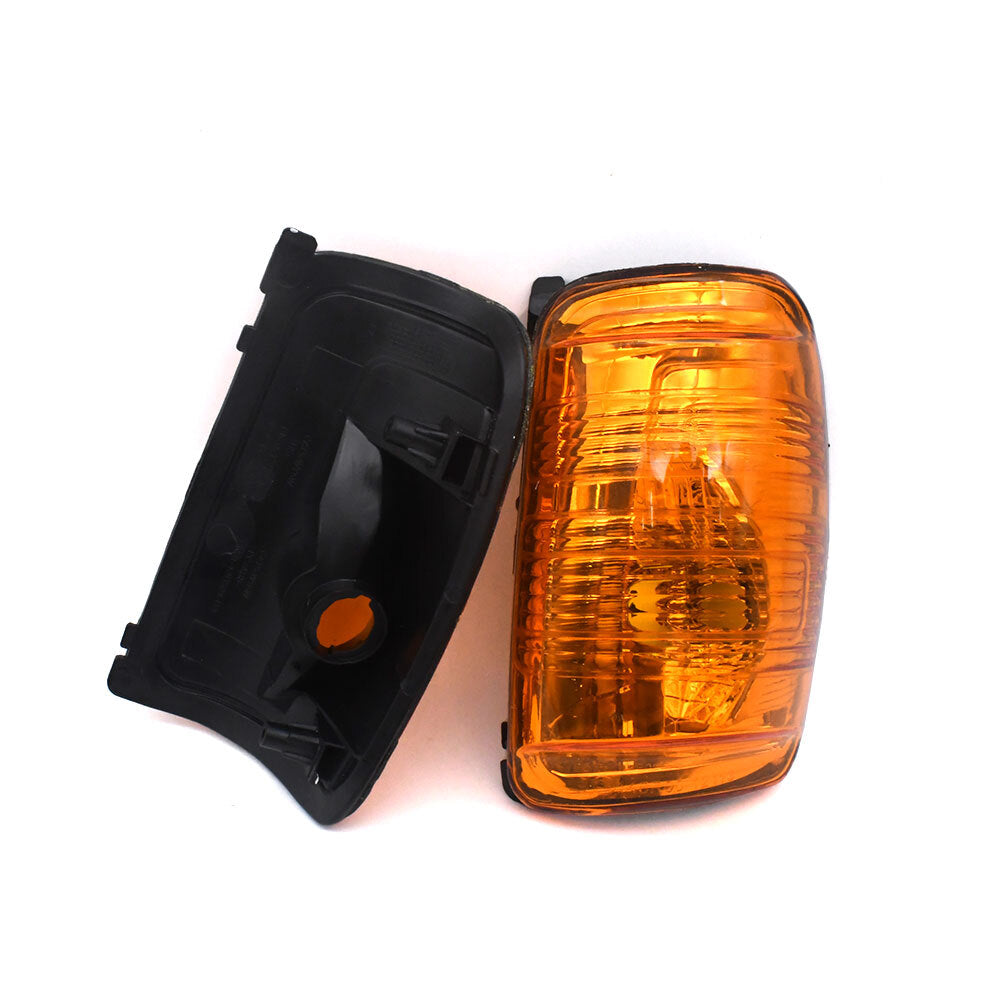 Yellow left and right side mirror turn signals apply to Transit 150-250 models. n