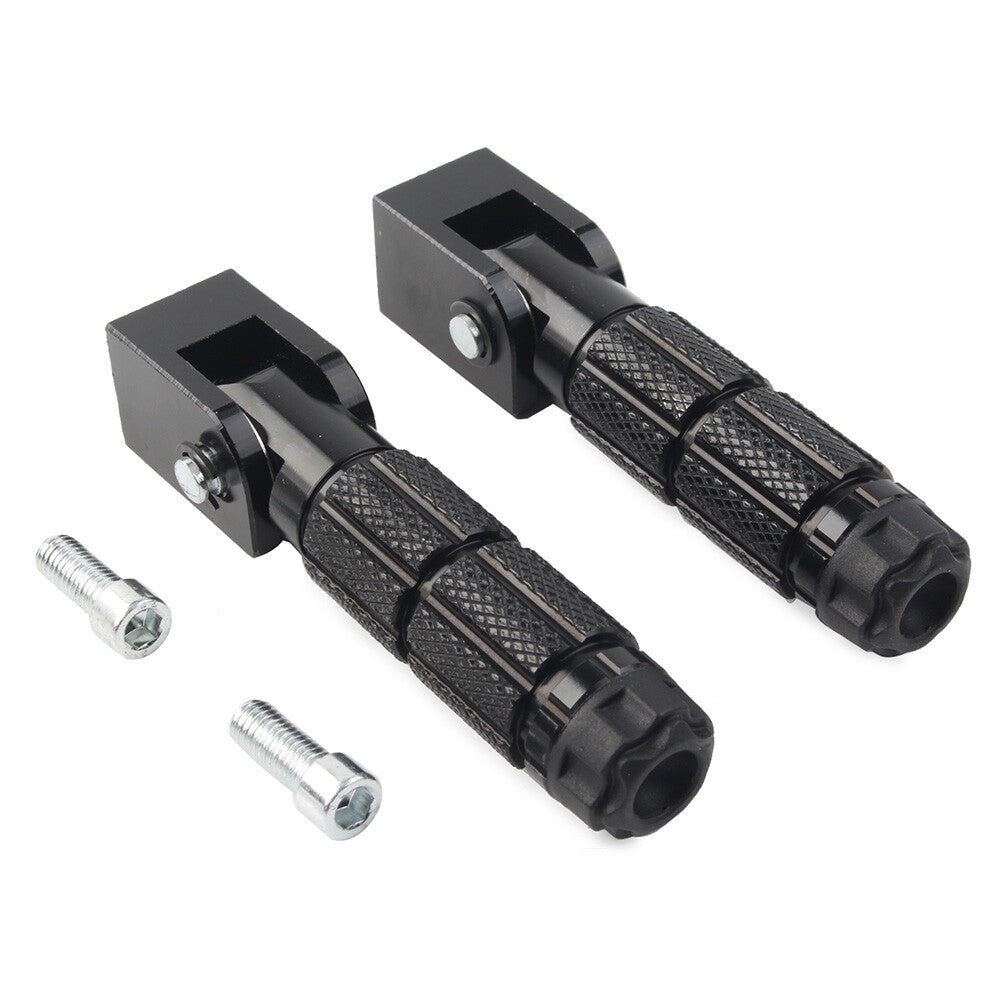 8mm Footpegs Folding Passenger Foot Pegs Fit for YAMAHA fit for Honda fit for Ducati abc