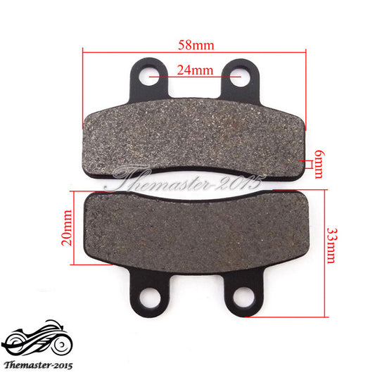 Disc Brake Pads For 50 70 110 125cc Pit Dirt Bike SDG SSR PitsterPro Thumpstar Q