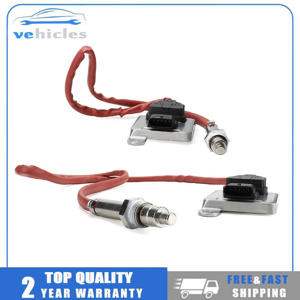 2 pieces of rear and front NOx sensors for BMW E70, F30, X5 328d xDrive (13628589844, 13628589846).