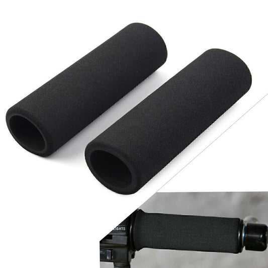 1 Pair Handlebar Covers Slip Over Grips Foam Black for BMW R 1200 GS Adventure