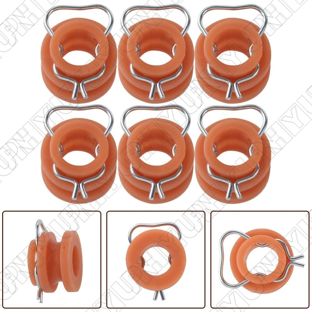 6× Window Regulator Roller Bushing C0AB-6423240-B for Ford for Mustang for Mercury Comet Q