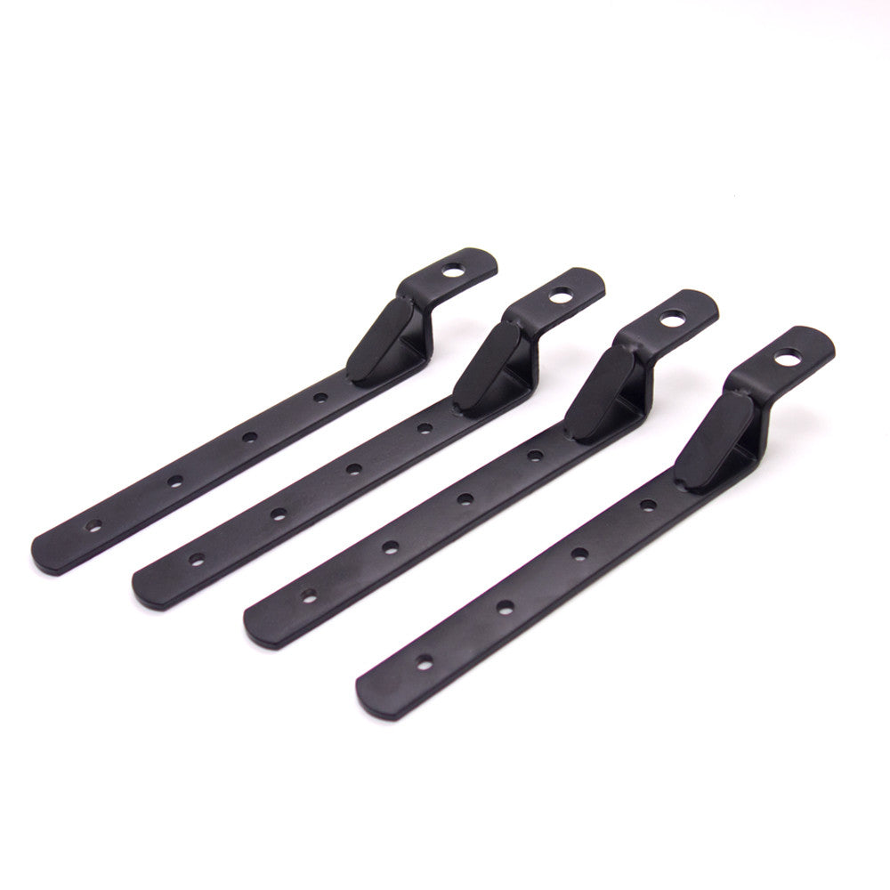 Universal Motorcycle Heavy Duty Hard Soft Saddle Bags Saddlebag Mounting Bracket Q