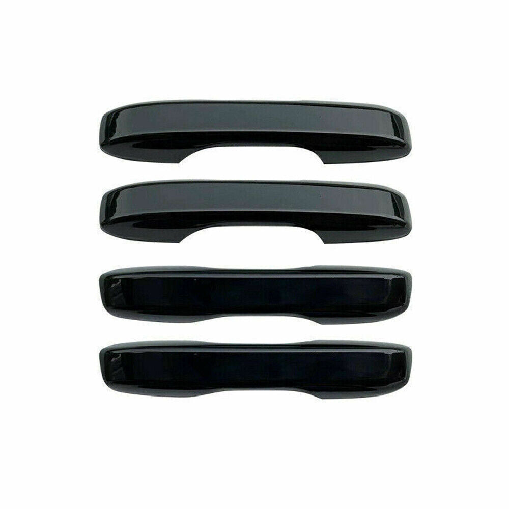 8X for Honda for Civic 22-2024 ABS Glossy Black Car Door Handle+Door Bowl Trim Cover