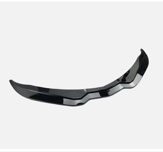 Front Spoiler Splitter Lip Gloss in Black, for 2014-2019 for Corvette C7 STG Stage 2 Z06 Q