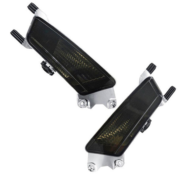 2x smoke Bumper Fog Lamp Light Rear reflector for Range Rover Evoque 2012-2014 v