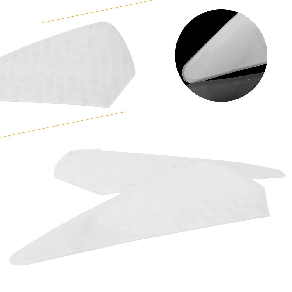 for Yamaha YZF-R1 2004-2006 White Gas Tank Traction Side Pad Knee Grip Decal Q