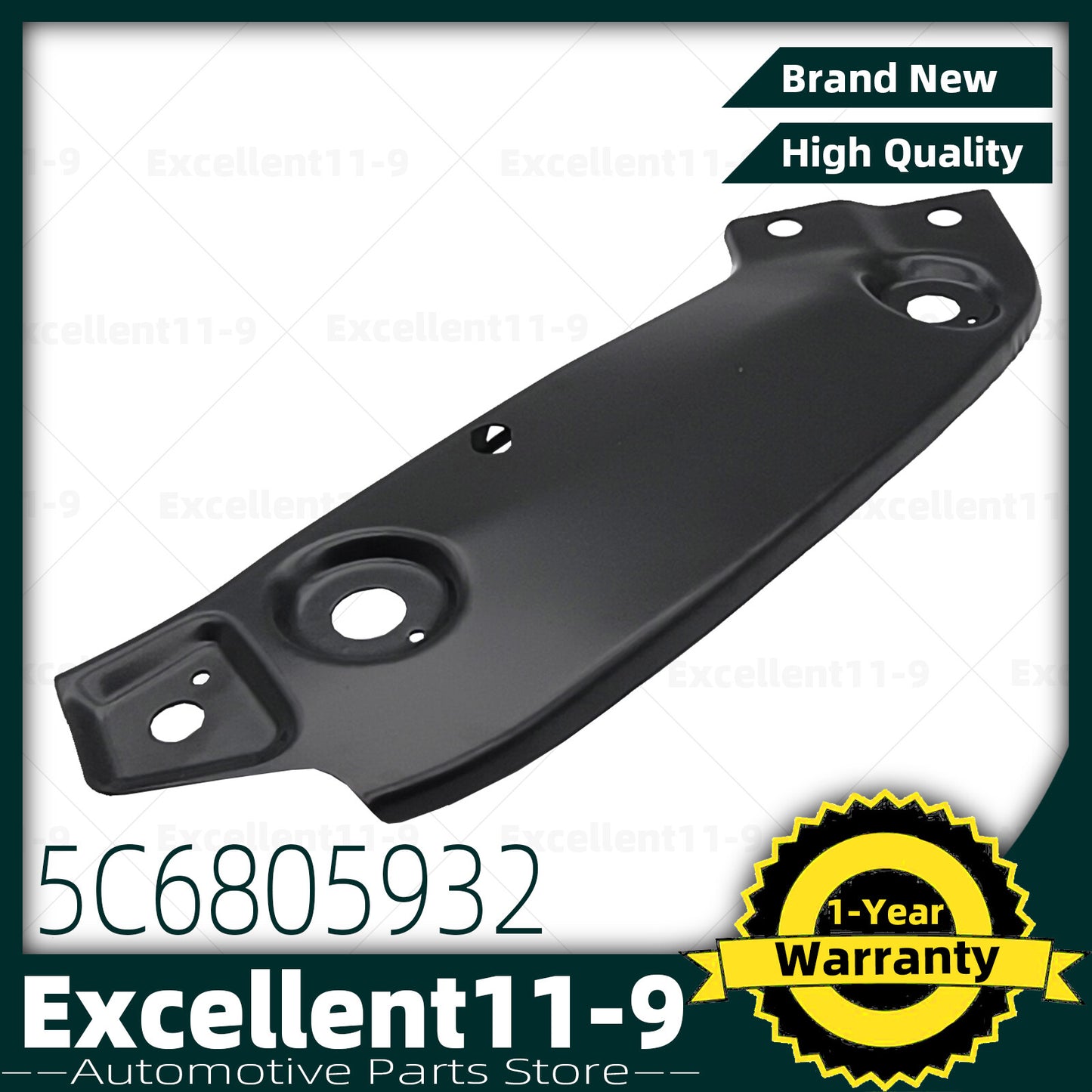 Front upper right radiator bracket #5C6805932, suitable for Jetta 2011, 2012, 2013-2018. n