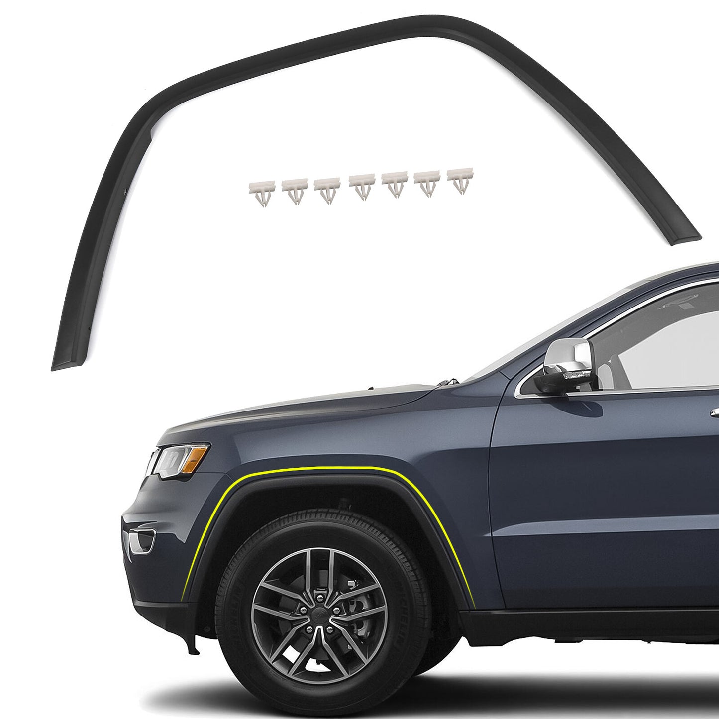 Suitable for Jeep Grand Cherokee 2017-2021 wheel arch fender forming front drive left Q