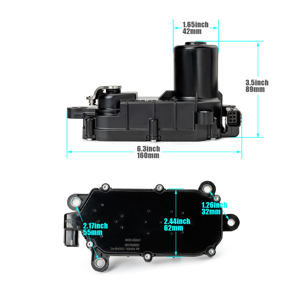 Engine intake manifold rotary control is applicable to for Hyundai Sonata and for Kia Optima 911-923- v