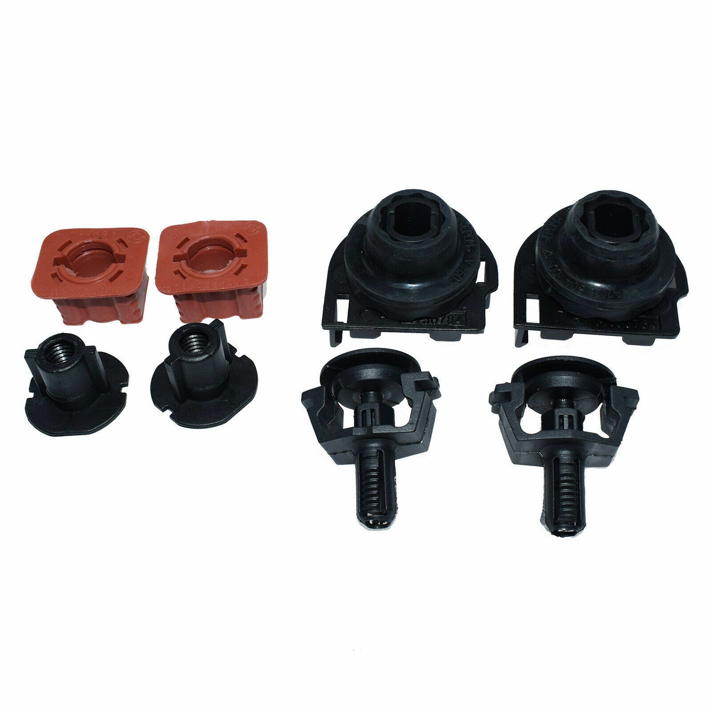 Radiator Mount Kit 8 pcs for c200 c280 c300 glk350 sl500 e400- v