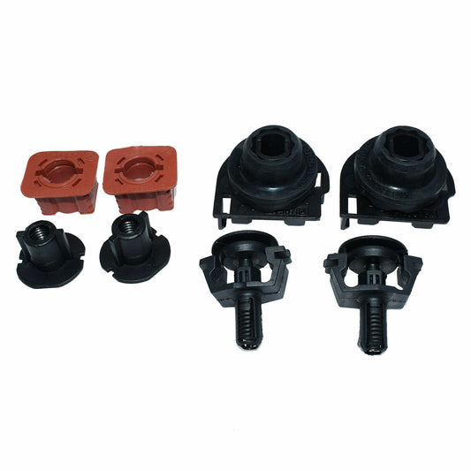 Radiator Mount Kit 8 pcs for c200 c280 c300 glk350 sl500 e400- v