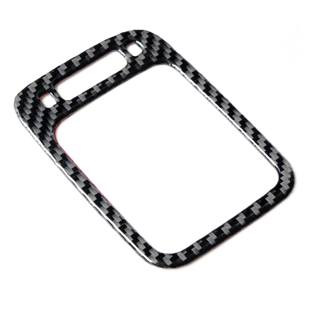 for Mercedes R-Class 2009-2012 2Pcs Front Door Handle Trim Cover Carbon Fiber v