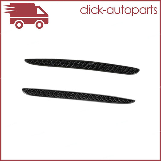 2X Rear Bumper Side Cover Grill Insert Trim for MERCEDES for BENZ C63 W205 13-17 Q