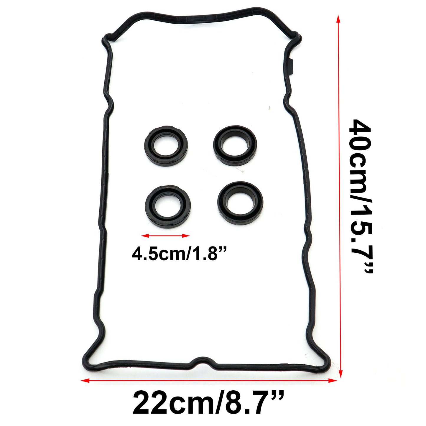Car Engine Valve Cover Gasket for Nissan Rogue Sentra 2.5L L4 2007-2012 VS50777R