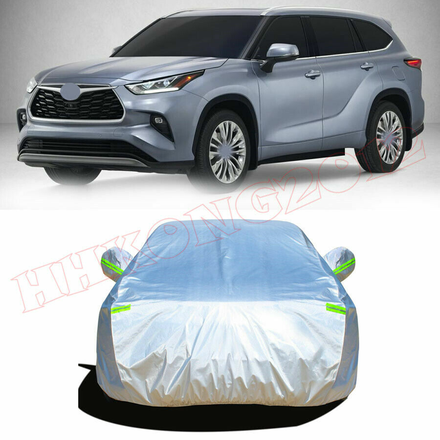 for Toyota Highlander 2020-2023 Car Cover Sunshade Waterproof UV Snow Resistant