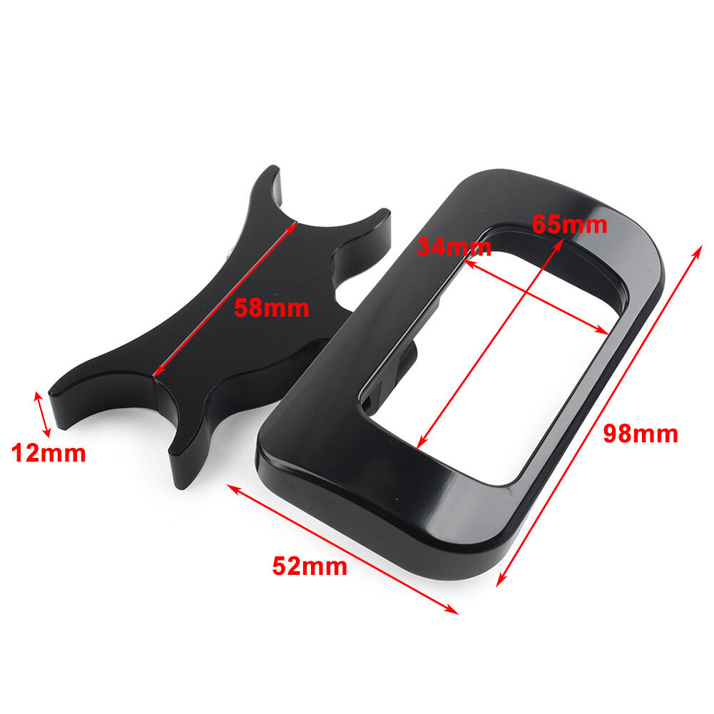 1-1/4 Handlebar Risers Gauge Mount for Harley Softail Street Bob FXBB 2018-2020