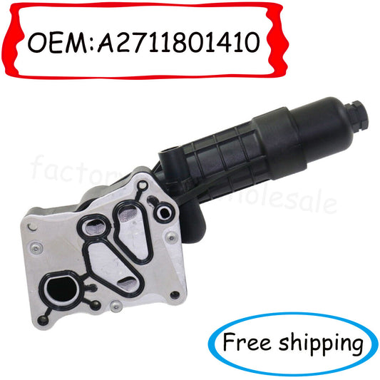 2711801410 Oil Filter Housing for C250 SLK250 Coupe 2012-2015 New n