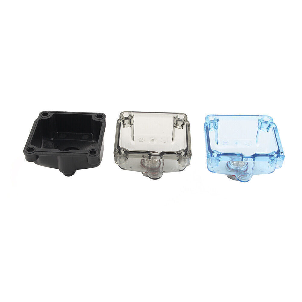 Motorcycle Transparent Carburetor Float Bowl Chamber Plastic Fit PHBG Carb 50cc Q