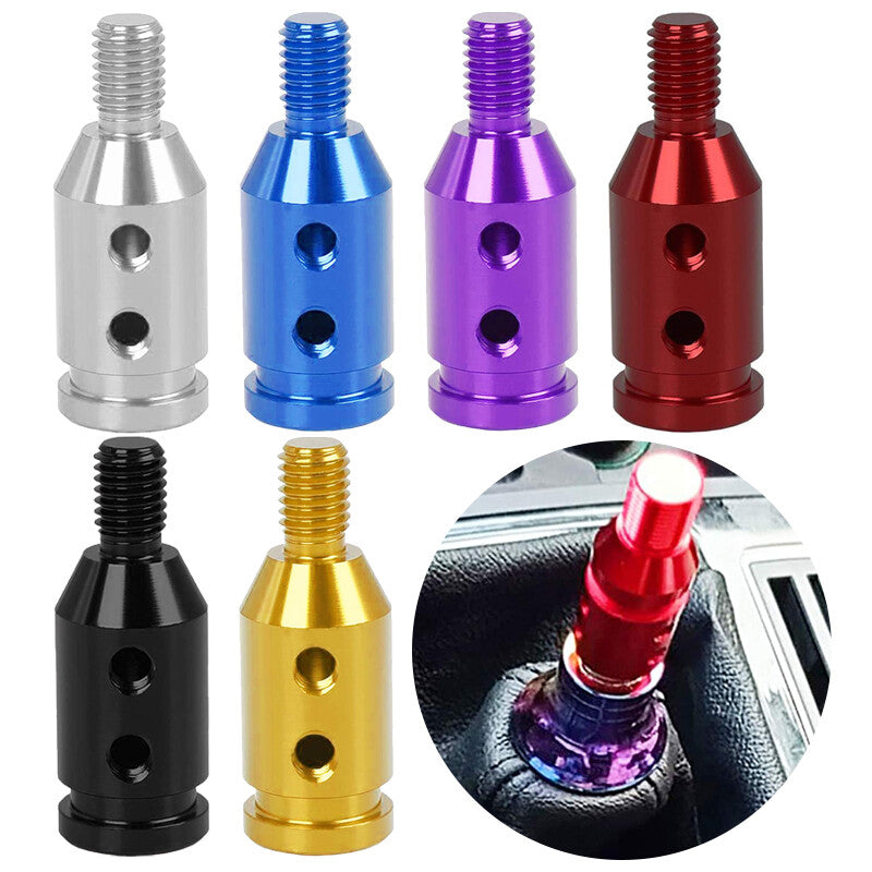 Car Gear Shift Knob Adapter for Non Threaded Shifter Universal M12 x 1.25 Q