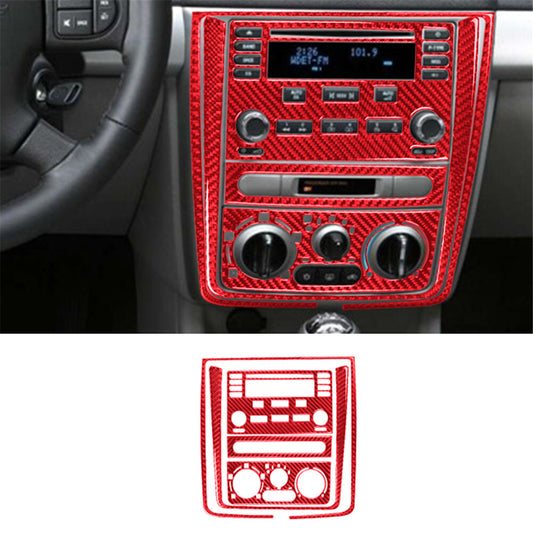 Carbon Fiber Center Console 4DR 4WD Cover Kit For Colorado 2004-12/ for Canyon 05-12 v