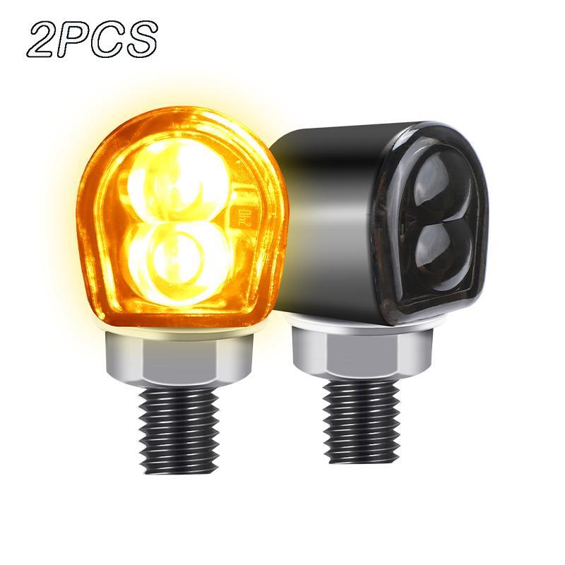 2X for Mini LED Turn Signals Indicator Light for Honda CBR600RR CBR1000RR CBR900RR