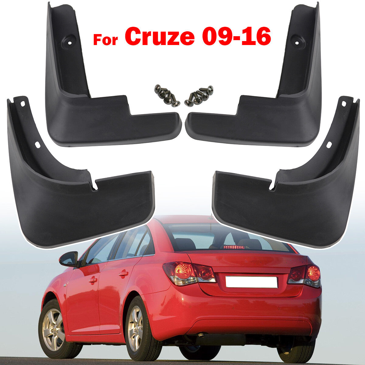 Set Splash Guards Mud Flaps Mudguards for Holden for Cruze Sedan Hatch 2009-2016 Q