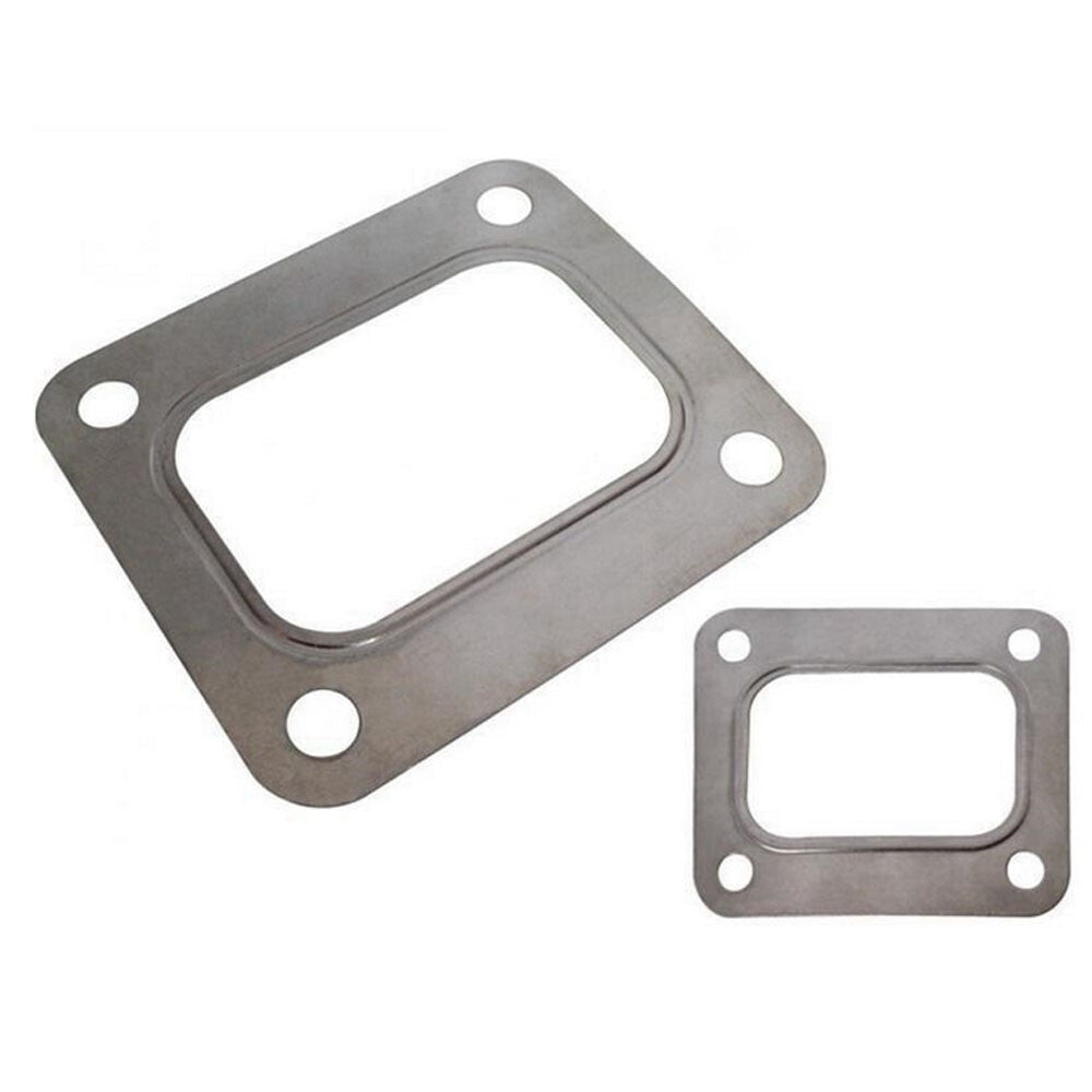 10PCS Garrett T4 Turbo Inlet Flange Gasket 4 Bolt 304 Stainless Steel Q