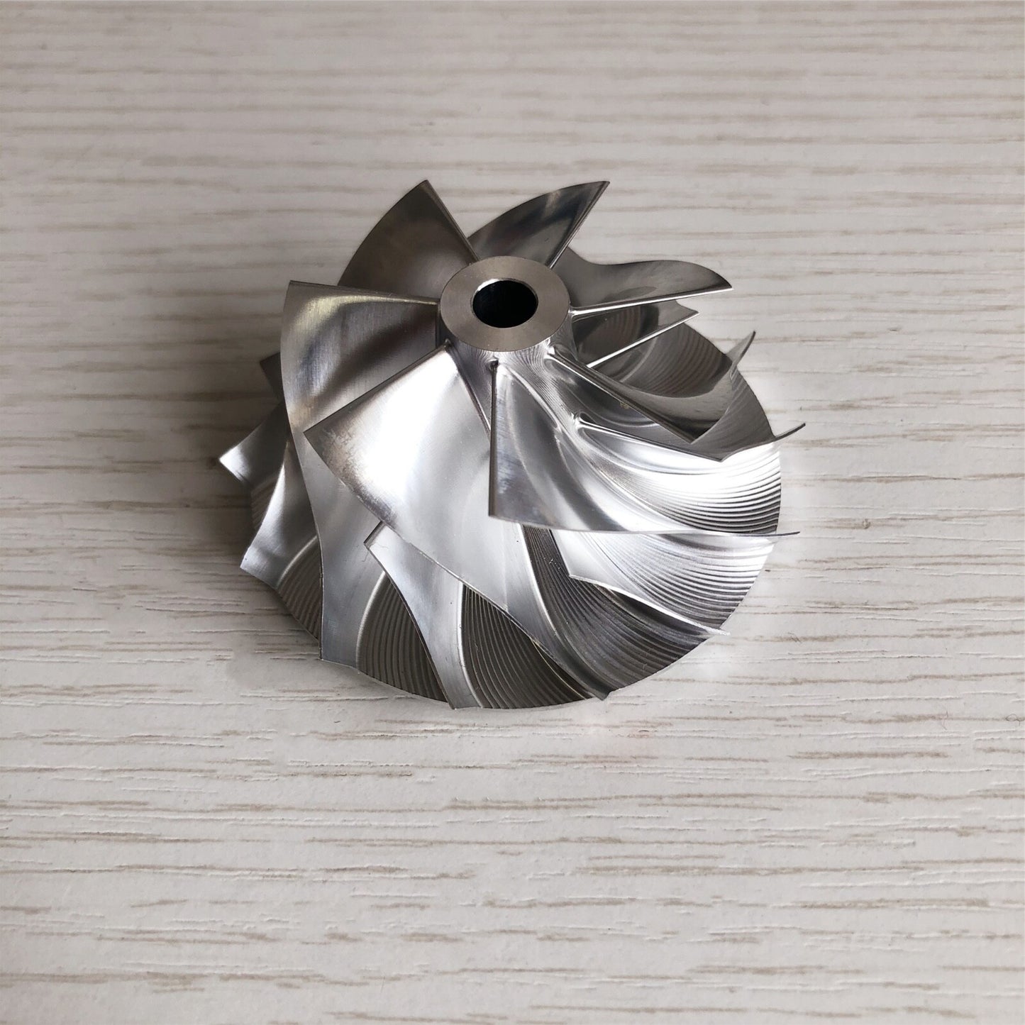 RHF5 45.28/60.00 mm 7+7 Blade Performance Turbocharger Blank Compressor Wheel