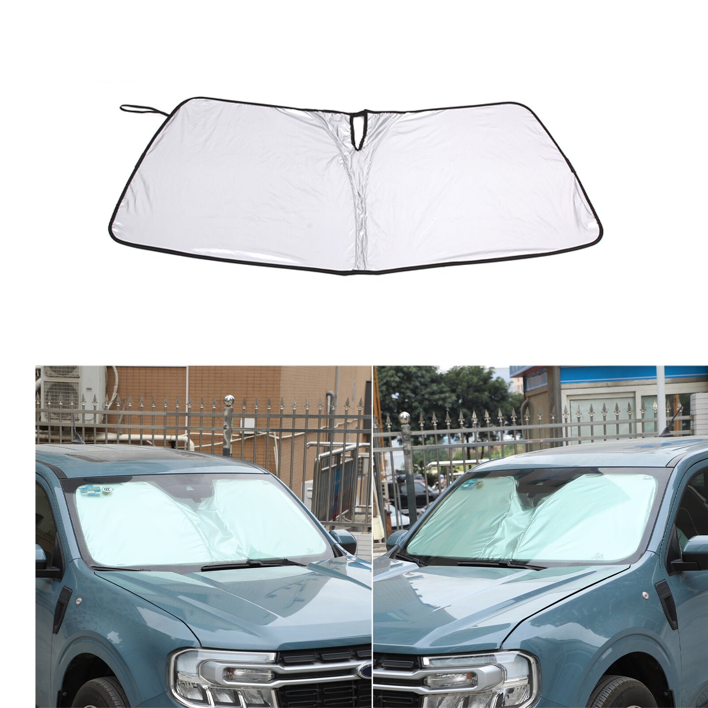 Folding windshield sunshade/sun visor for Maverick 2022 - 24 UV shield - n