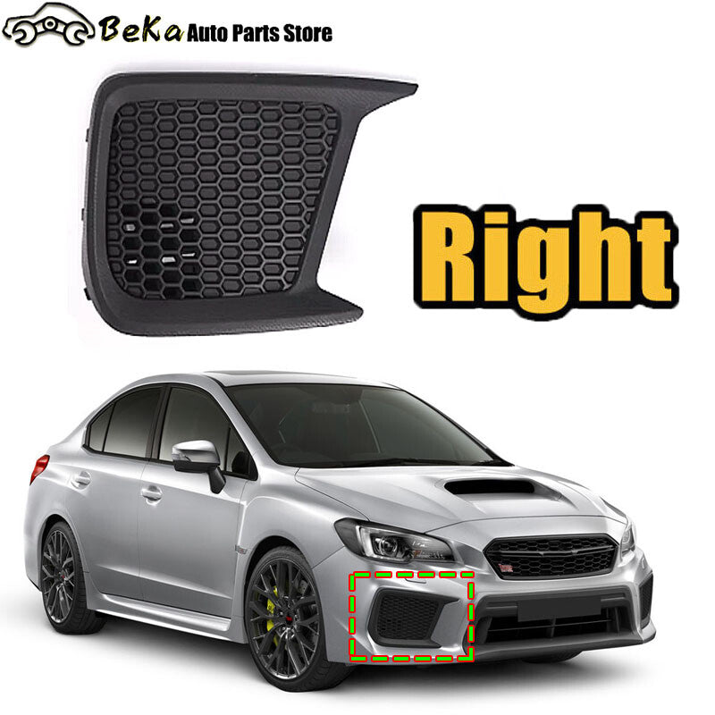 1 piece for Subaru WRX STI 2018 - 2021 Right Front Fog Light Grille Cover Trim Frame