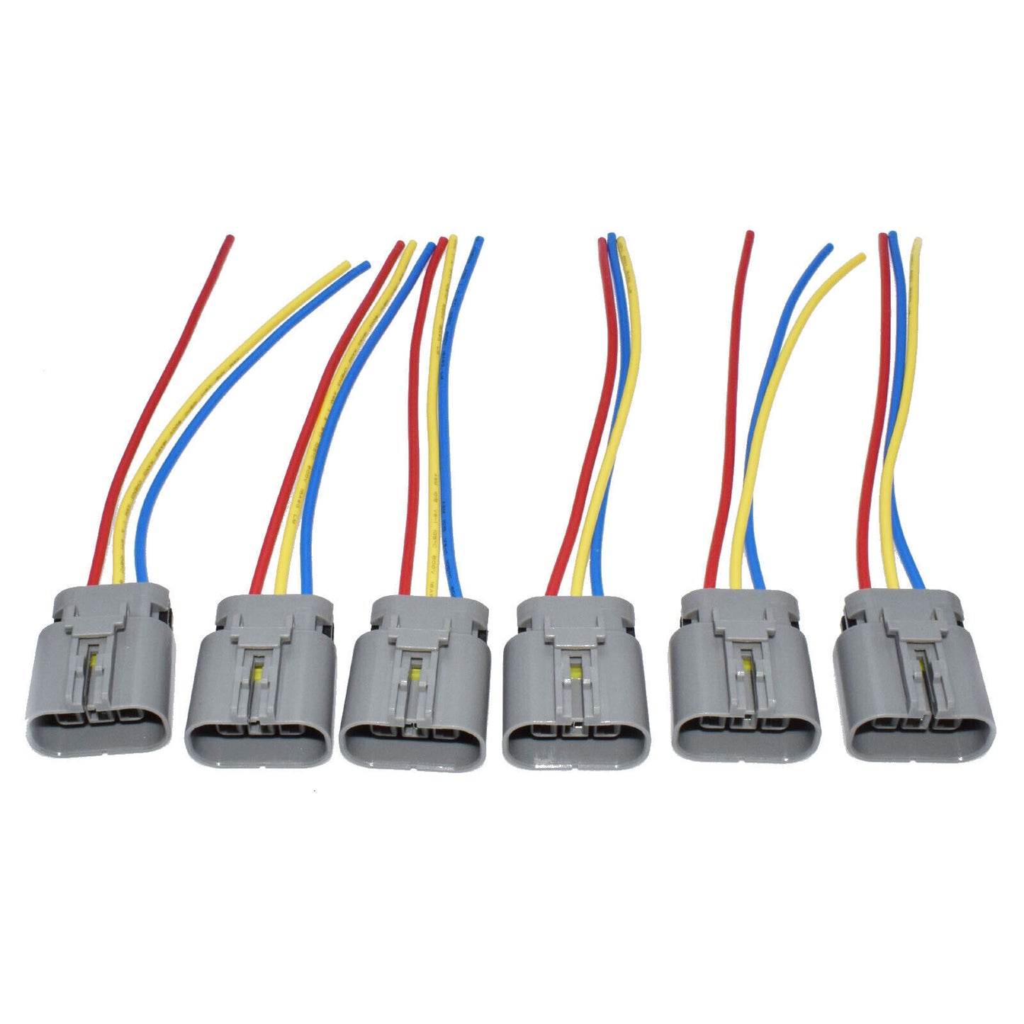 for Nissan 300ZX for Infiniti J30 6Pcs Ignition Coil Pack Wiring Connector Pigtail