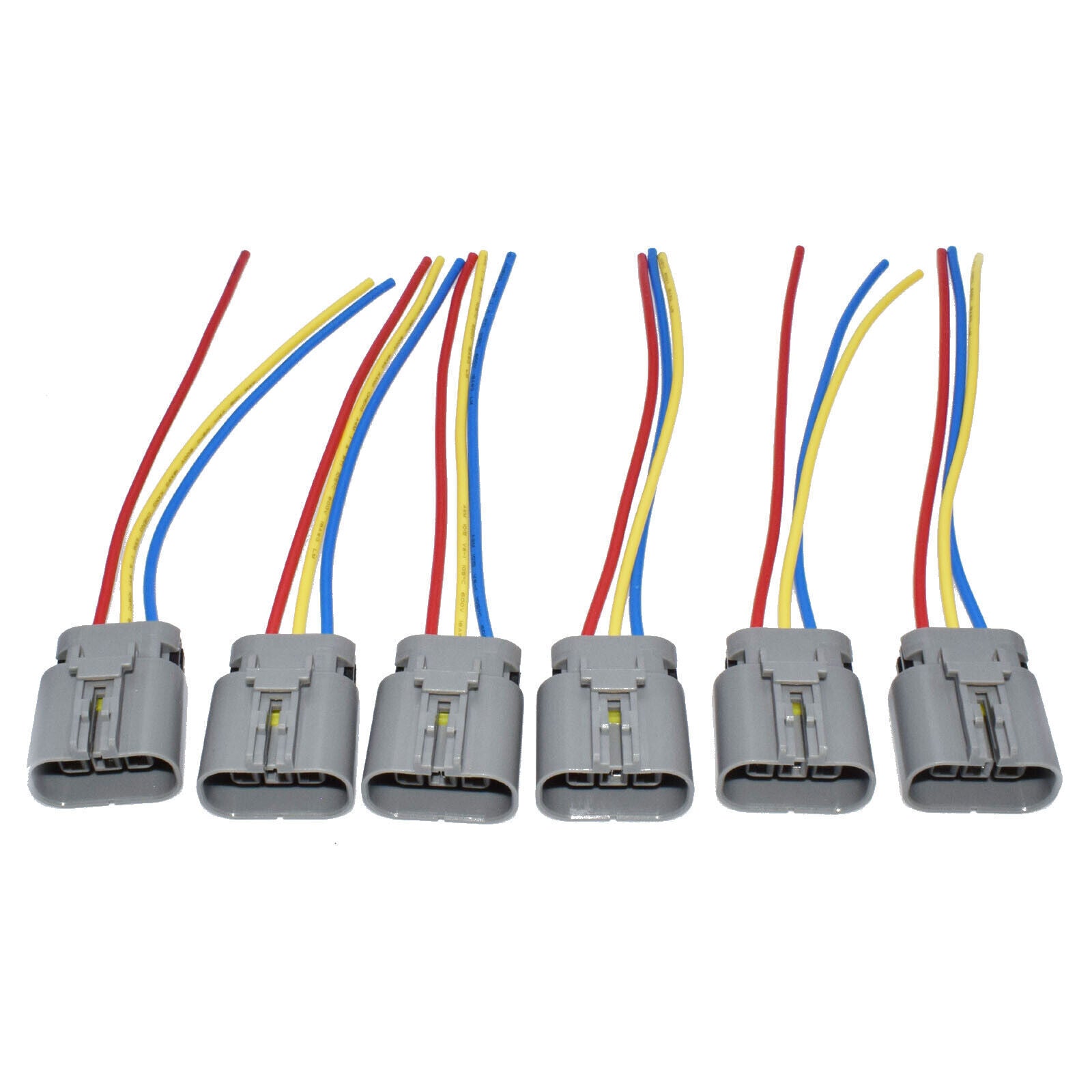 for Nissan 300ZX for Infiniti J30 6Pcs Ignition Coil Pack Wiring Connector Pigtail