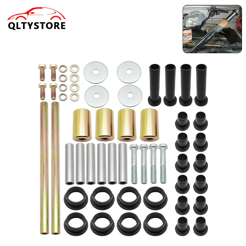 A-Arm Bushing Shafts Kit Rear Left Right for Polaris Sportsman 400 450 600 700 Q