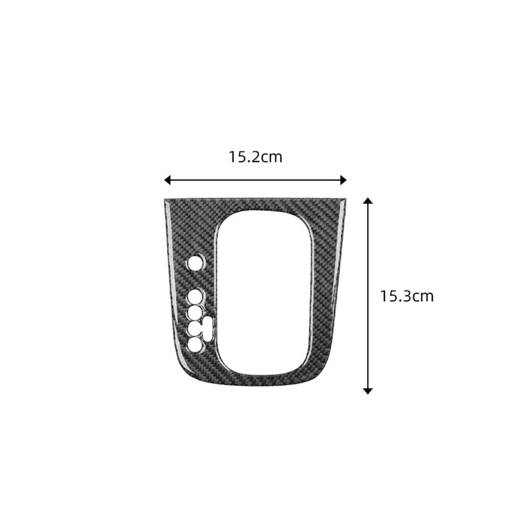 Suitable for 2020-2022 for Model Y carbon fiber horn rearview mirror cover decoration- v