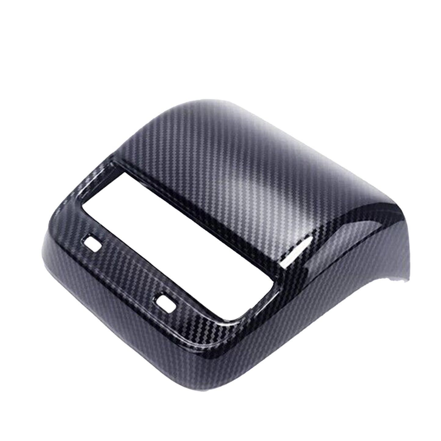 Matte Carbon Fiber Style Rear Vent Cover Decoration for Model 3/Y n