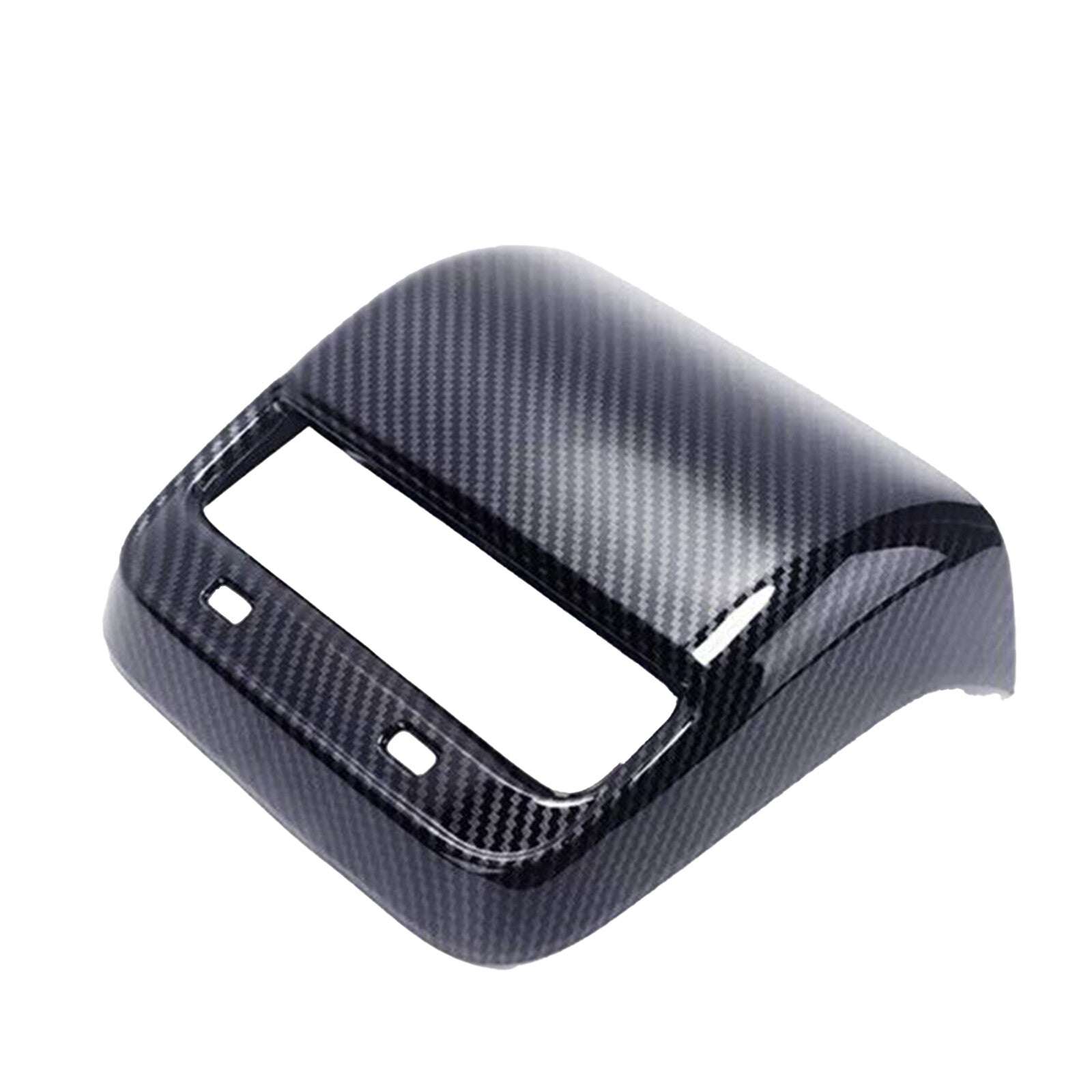 Matte Carbon Fiber Style Rear Vent Cover Decoration for Model 3/Y n