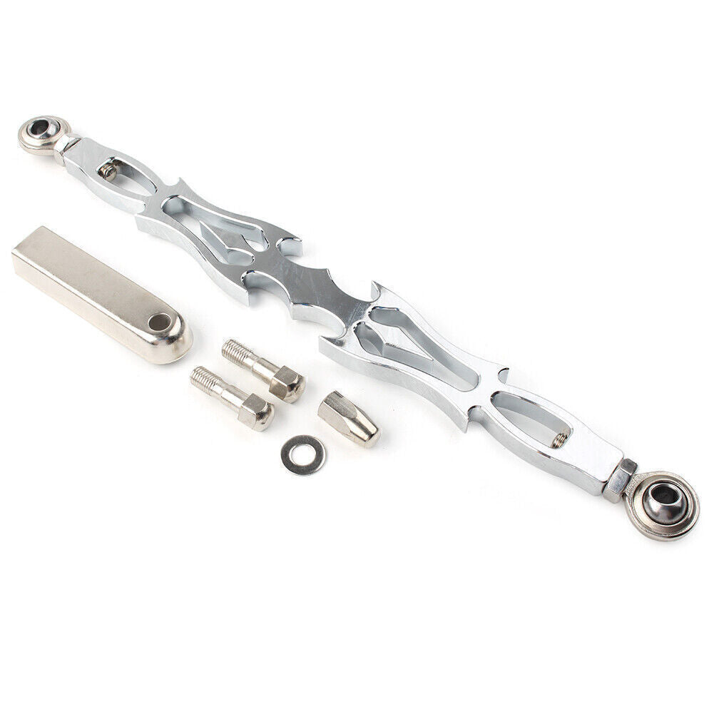Chrome Spear Shift Linkage Shifter Link for Harley Softail Electra Glide FLSTC Q