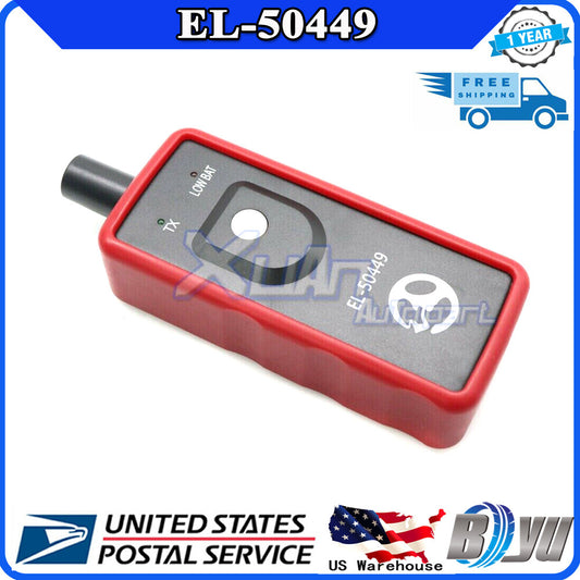 TPMS EL-50449 is a tool for resetting the activation of  for ford  tire monitoring pressure sensors.