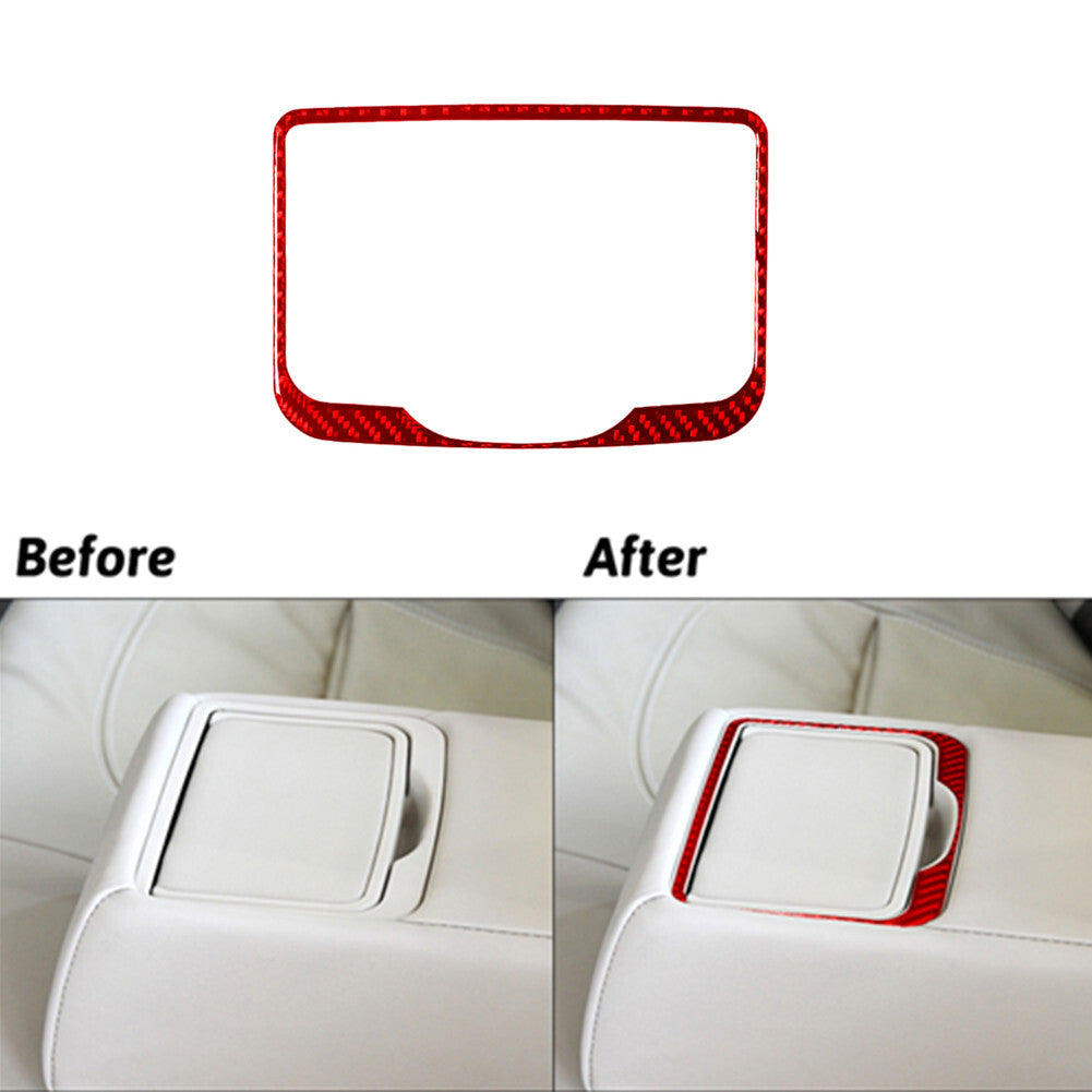 Red Carbon Fiber AC Surround Panel Cover Trim For / 996 1998-04 v