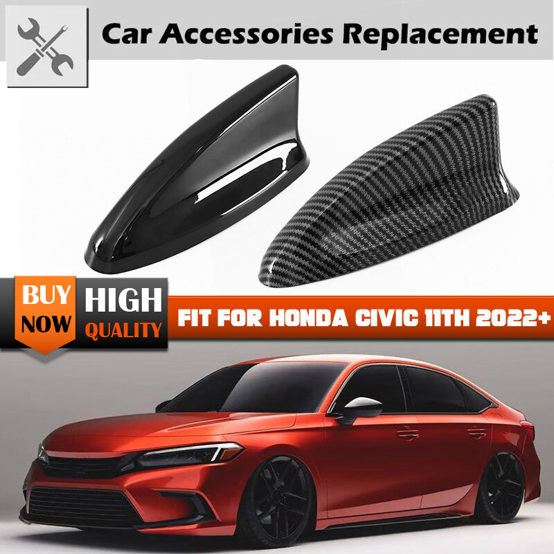 Suitable for Honda for Civic 11th 2022 - 23rd generation car shark fin antenna top decorative cover Q