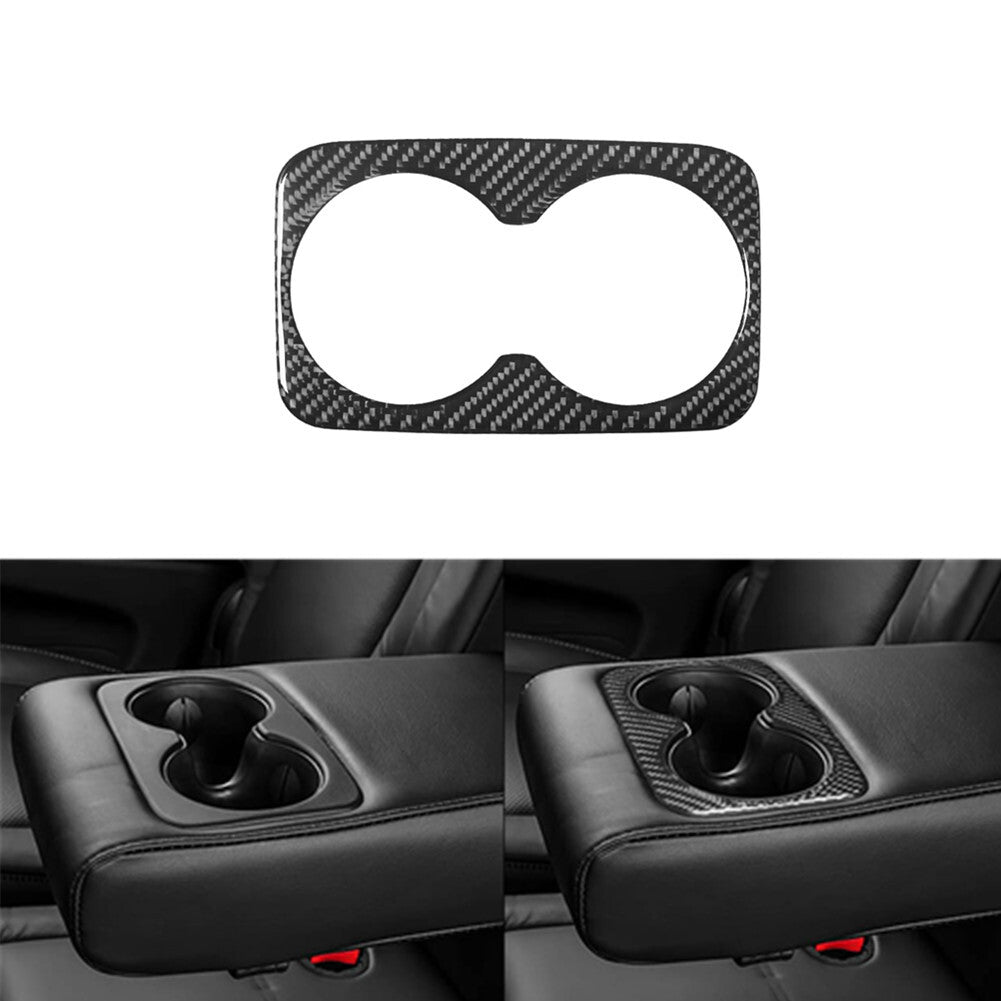 for Audi Q5 2018-2021 Carbon Fiber Interior Passenger Side Dash Cover Trim Strip v