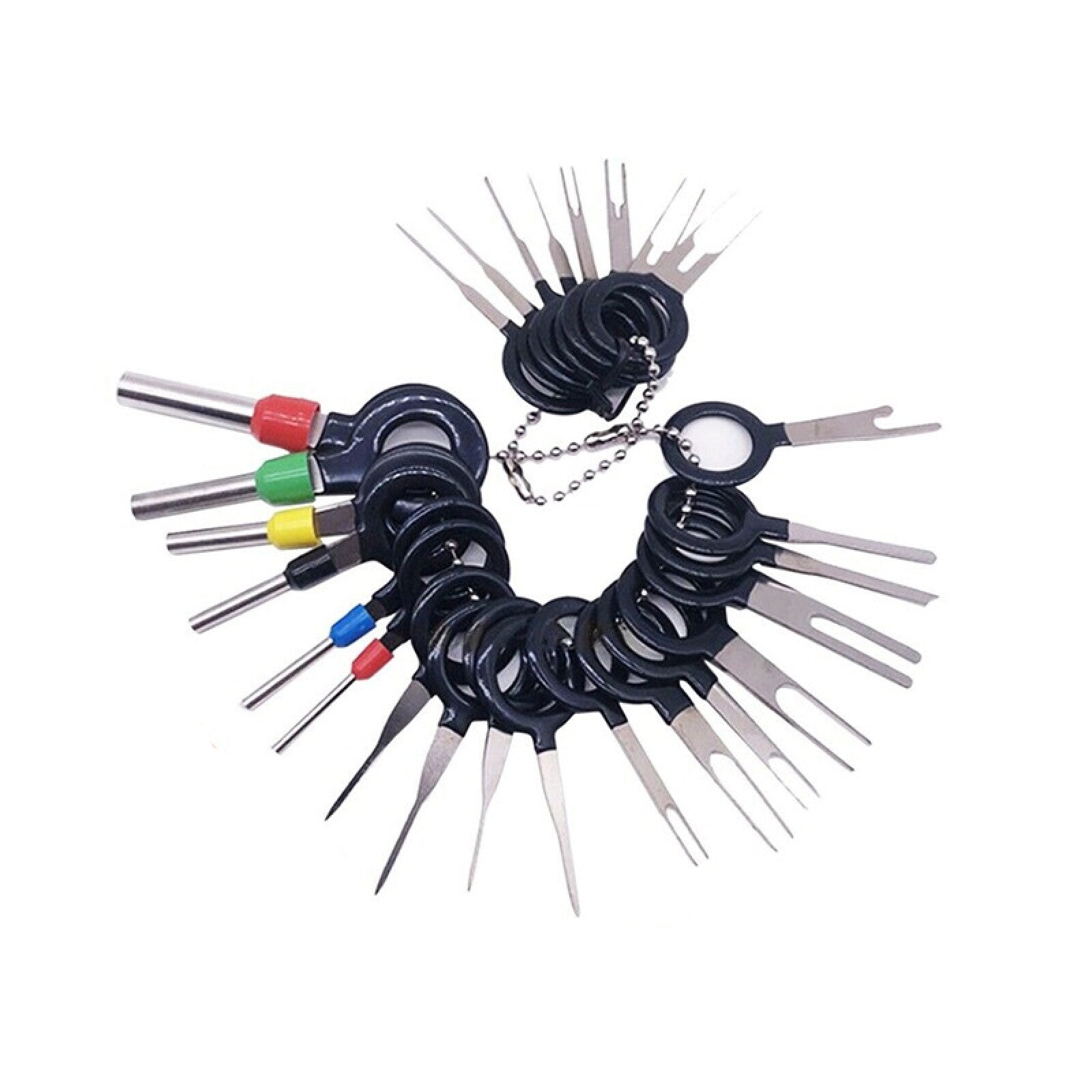 36PCS Stainless Steel Harness Connector Terminal Needle Retractor Removal Tool