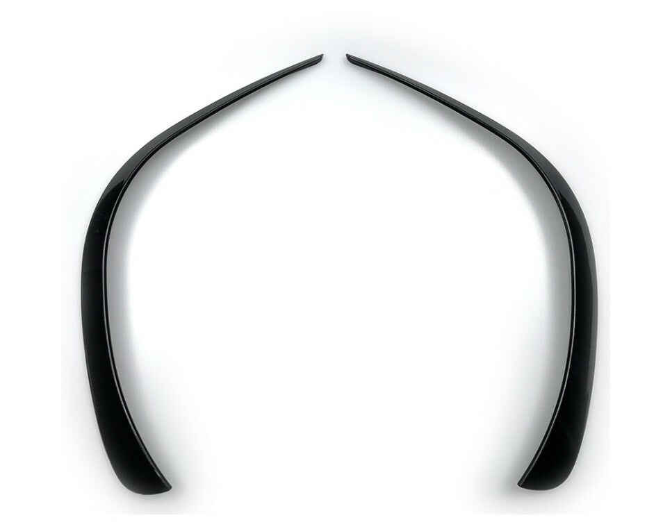 Sleek black front bumper cover trim suits for Mercedes-Benz GLE W167 2020