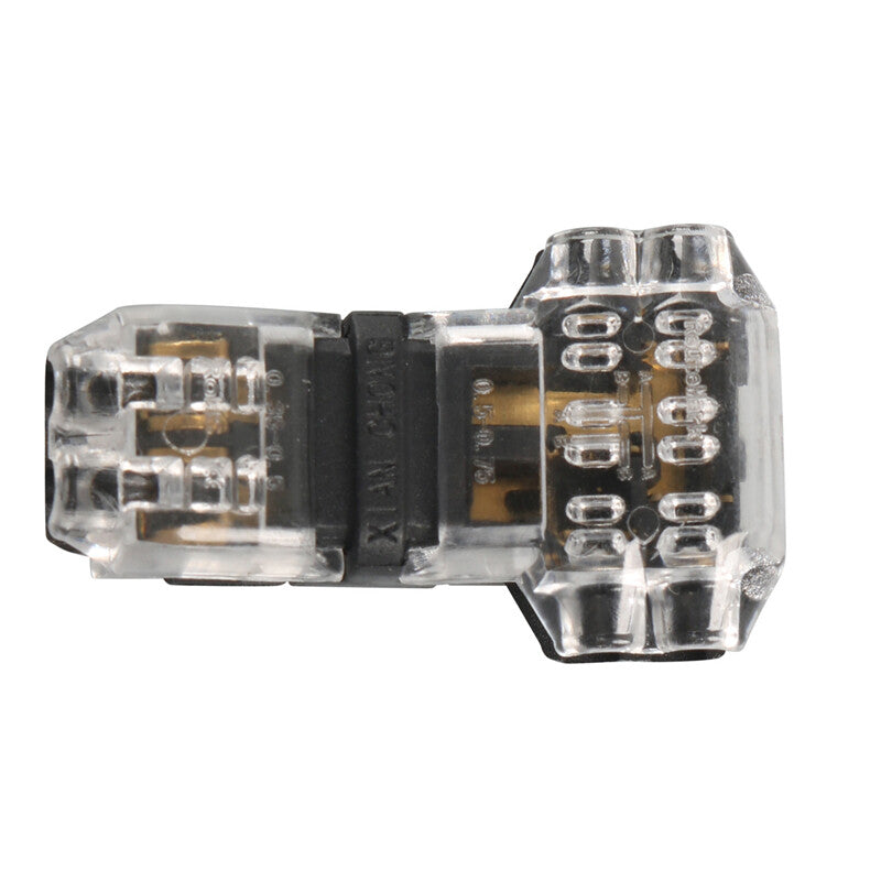 12-pack 2-pin 3-way wire connectors, low voltage T-tape, compact wire connectors AWG- n