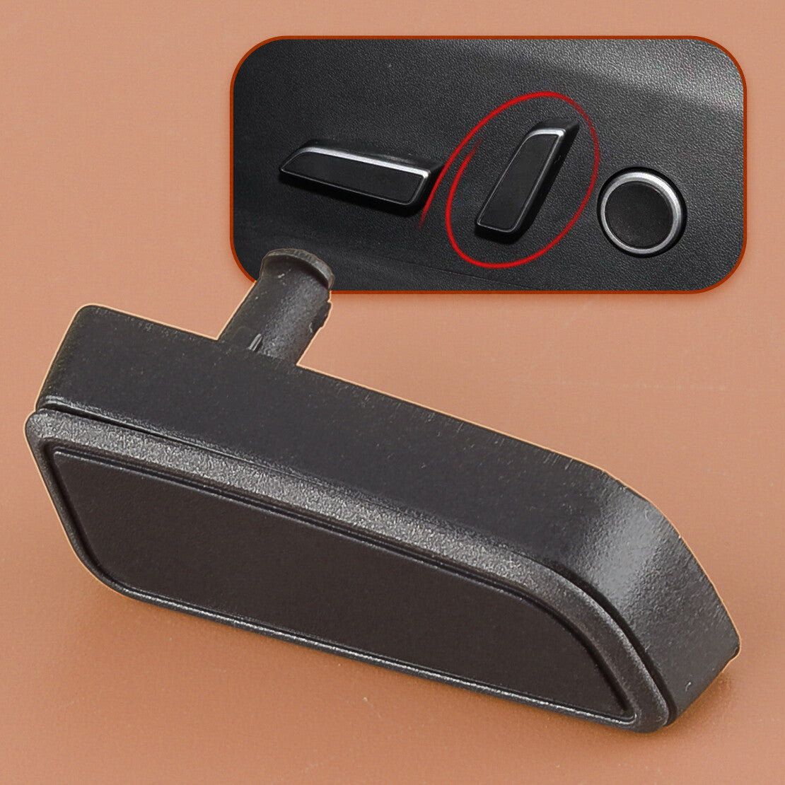 Left for Seat Backrest Adjust Switch Button fit for Model 3/Y 2021 2022 2023 v