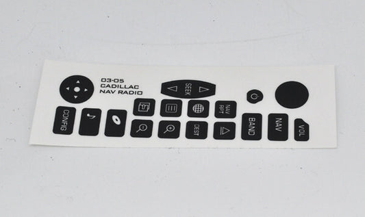 Navigation Radio Button Repair Stickers For 03-05 GM for CADILLAC for ESCALADE for HUMMER v
