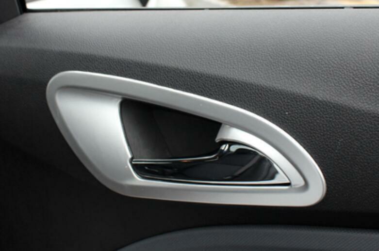Fit for Chevrolet for Cruze 2016-2019 Matte Silver Inner Door Handle Bowl Cover Trim