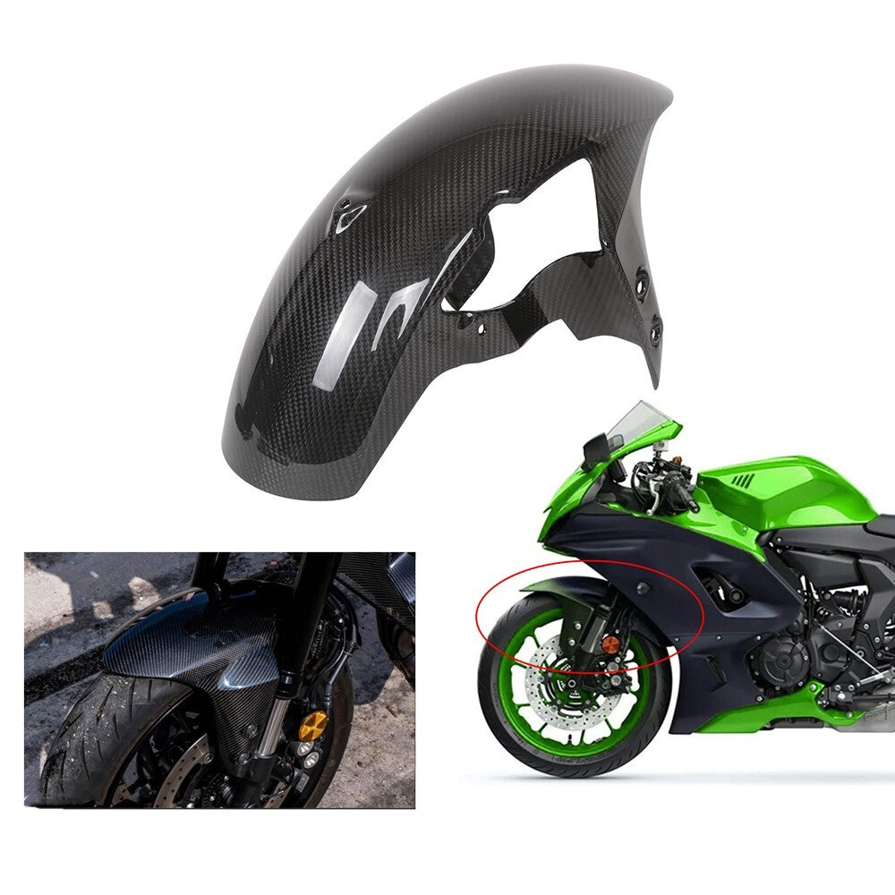 100% Carbon Fiber Front Fender Protector for Yamaha R7 - Glossy Q