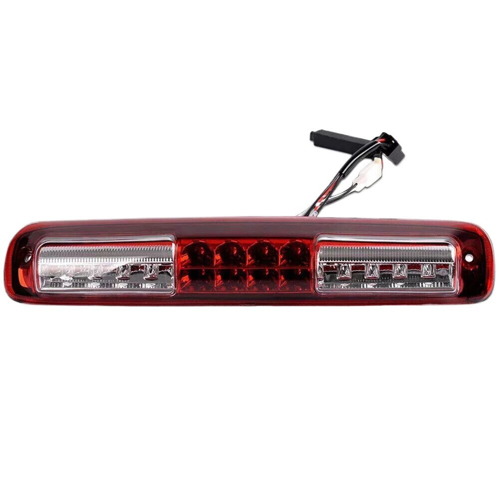 Clear LED 3rd Brake Lights Cargo Lights Fit for 1999 - 06 Silverado for GMC for Sierra - v